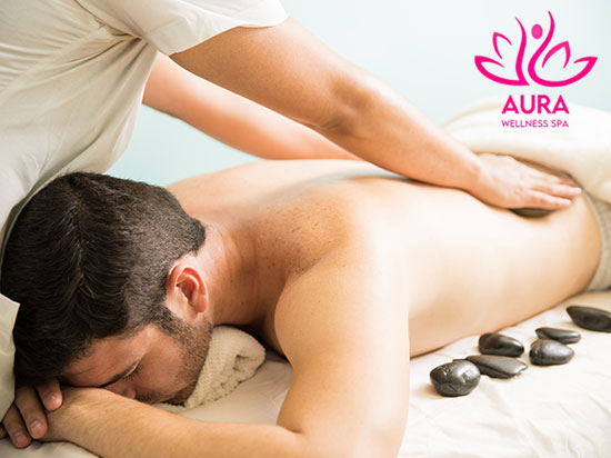 What does a hot stone massage do?